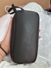 ANDSEEYOU品牌 手机包男 大容量商务手拿包 真皮拉链手包 简约软牛皮手抓包 黑色 实拍图