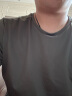 迪卡侬短袖速干衣男训练宽松半袖上衣运动t恤男RUNM4154188卡其绿L 实拍图
