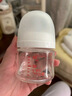 贝亲【百万新生儿奶瓶免费送】玻璃奶瓶宽口径奶瓶80ml SS号奶嘴 0月+ 实拍图