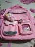 京悠雨日本儿童书包男女生小学生一六年级超轻便软减负大容量防水拉链款 小号粉色(适合1-2年级) 实拍图