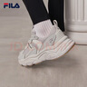斐乐（FILA）跑步鞋老爹鞋男子跑步鞋MARSⅡ火星二代情侣款复古运动鞋休闲鞋 南极灰/雾灰-AN-F12M141116F 40 实拍图