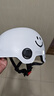 新日新日3C国标认证摩托电动车头盔男女四季通用骑行电瓶车半盔安全帽 珍珠白【防晒短镜+可拆护耳】 3C新国标A类 实拍图