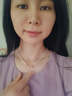 伊灿施家蝴蝶结小米珠仿珍珠项链女小众高级感锁骨链2025新款爆款颈链 施家蝴蝶结小米珠珍珠项链 实拍图