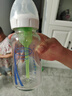 布朗博士玻璃奶瓶 0-3月新生婴儿防胀气防呛 宽口径奶瓶270ml 双兔 实拍图