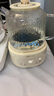 小熊（Bear）全玻璃壶体养生壶恒温壶 办公室多功能煮茶壶花茶壶 0金属养生杯 24h预约24h保温 1L YSH-P10Q7 实拍图