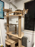 乐妃大型猫爬架猫架子猫窝猫树一体双太空舱豪华猫咪别墅城堡 实拍图