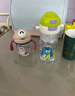 babycare儿童吸管杯 二合一户外运动水杯便携幼儿园小学生夏季用品 二合一户外水杯- 600ml 拉文迪青 实拍图