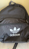 adidas adicolor简约通勤运动双肩背包书包男女阿迪达斯三叶草 黑色 NS 实拍图