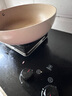 温仑山鹅卵石不粘锅炒锅麦饭石色铁锅炒菜锅燃气电磁炉炒锅不粘锅32cm 实拍图
