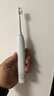 飞利浦（PHILIPS）【肖战推荐】电动牙刷钻石3系 生日礼物 成人情侣款送男生/女友 微泡水流 HX5181/01皓月白 实拍图