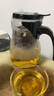 金灶（KAMJOVE）玻璃茶壶泡茶壶懒人茶具飘逸杯按压式冲茶器过滤茶水分离绿茶杯 实拍图