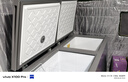 美的（Midea）355升双温双箱家商两用冰柜 大冷冻小冷藏卧式顶开门冰柜小型冰箱节能低音冷柜BCD-355DKEM 实拍图