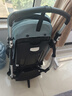 博格步（BUGABOO）荷兰Bugaboo Bee6博格步多功能轻便城市型双向可折叠婴儿推车 银架水雾蓝 黑座 实拍图