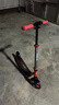 优多那新品青少年滑板车可折叠可调节校园代步车避震两轮车踏板车炫红 实拍图