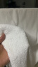三利7A抗菌浴巾纯棉100%加大加厚不易掉毛吸水男士女生成人裹巾白色 实拍图