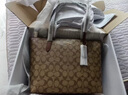 蔻驰（COACH）【品牌直供】女士中号托特包单肩手提包4455IME74 实拍图