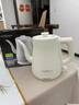 金灶（KAMJOVE） 茶艺专用泡茶烧水壶优雅长嘴电热水壶随手泡开水壶自动断电热水壶煮水壶家用1L 1L T-93（象牙白色） 实拍图