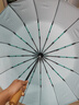 小房子彩胶三折雨伞定制玻纤遮阳伞防晒伞防紫外线高颜值太阳伞晴雨两用 海盐芝士16k双骨手开加大 实拍图