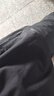 安踏（ANTA）速干裤丨运动裤男士2025夏季新款直筒跑步速干透气长裤子 【25新款升级高弹平口】黑5504-4 XL 实拍图