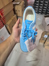 adidas T头鞋 VL COURT复古板鞋德训鞋男女阿迪达斯轻运动   蓝色/亮白/树脂黄(推荐女生选小半码)   38 实拍图