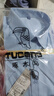 啄木鸟（TUCANO）短袖衬衫男士夏季抗皱免烫衬衣商务休闲百搭上衣男装 浅蓝 3XL 实拍图