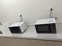 美的（Midea）微波炉家用小型20升转盘加热 智能菜单 一键解冻 杀菌电子除味 薄膜按键（M1-L213C） 实拍图