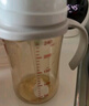 贝亲（Pigeon）自然离乳 PPSU重力球吸管奶瓶 双把手 240mL  6月以上 AA252 实拍图