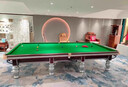 猎钢狼（含安装）斯诺克台球桌家用标准型英式比赛商用台球室专用台球桌 10尺 小斯诺克-标配款（6腿） 实拍图