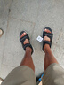 斯凯奇（Skechers）凉鞋男士夏季厚底休闲鞋软底外穿透气运动凉拖鞋237286 实拍图