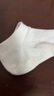 浪莎袜子女夏季薄款船袜隐形浅口短袜女士纯棉吸汗透气白色女袜 【100%棉】白色6双 均码 实拍图