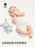 babycare婴儿护肚围新生儿童宝宝护肚子脐带防着凉奶酪白2条装16*17cm 实拍图