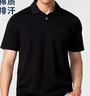 迪卡侬polo衫短袖T恤纯棉透气纯色运动衬衫4216591 实拍图