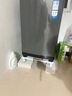 MS洗衣机底座冰箱底座架子垫高支架波轮滚筒洗衣机托架移动洗衣机架子通用脚垫4柱4双轮双杆白色XDS1 实拍图