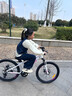 喜德盛（xds）小王子喜德盛儿童自行车超轻车可变速学生铝合金儿童山地自行车 金属红/银 24寸身高135-160cm 实拍图