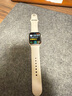 Apple/苹果 Watch Series 10 智能手表GPS款46毫米玫瑰金色铝金属表壳淡桃粉色运动型表带M/L MX2A3CH/B 实拍图