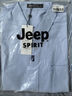 JEEP SPIRIT吉普短袖衬衫男夏季韩版休闲衬衣男士简约外套男装 浅蓝 XL 实拍图