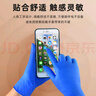 爱马斯一次性丁腈手套加厚 防滑防油耐酸碱 工业机修1000只10盒 APFNCHD 大号L码 实拍图