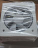 先马（SAMA）黑钻650W白色ATX3电脑电源 PPLP金牌/全模组/一键启停/14CM短机身/压纹线/双6+2P/稳压5060 9060XT 实拍图
