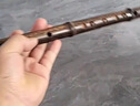 伶吟一节紫竹笛子优质考级笛专业素笛大漆笛子竹笛 基本套餐 F调 实拍图