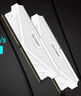 光威（Gloway）16GB(8GBx2) DDR4 3600 台式机内存条 天策 马甲条 精选颗粒 CL18 皓月白 实拍图