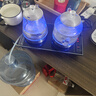 友家铺子（Biooner） 全自动底部双上水电热烧水壶泡茶专用玻璃烧水器茶台一体茶桌嵌入式电茶炉茶具套装 1L 双壶加水-亮光黑-煮茶款（37*20cm） 实拍图