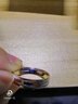 爱朵钻【新年礼物】 pt999铂金爱的轨迹戒指男女款白金情侣pt999对戒 PT950【闭口11#单只】重4.3-4.5克 实拍图