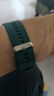 ZNNCO 适用华为手表表带watch3/GT1/GT2/GT3/GT4/GT5/Pro/watch4荣耀magic腕带 【墨绿色】液态硅胶丨46mm表盘通用丨22mm口径 男女士保时捷版设计运动款商 实拍图