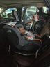 宝得适（BRITAX）宝宝儿童安全座椅0-4岁360度旋转汽车ISOFIX硬接口双面骑士PLUS i-Size星空灰-正反各6档角度 实拍图
