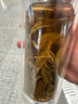 富光男女士双层玻璃杯 高硼硅玻璃304茶隔水杯子 带茶隔泡茶杯500ml 实拍图
