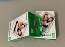 富士instax拍立得摄影相纸mini白边配件适用于mini7+/11/40/90/evo/mini12/mini41 20张白边相纸+相册随机+相框随机 实拍图