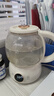 美的（Midea）煮茶器煮茶壶花茶壶 养生壶迷你恒温电热水壶蒸茶器喷淋式316L不锈钢烧水壶黑茶茶具1升YSTM-Z11 实拍图