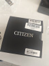 西铁城（CITIZEN）光动能机芯网红小蓝针双历显示时尚休闲防水皮带男表AO9000-06B 实拍图