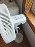 美的（Midea）【幸运草安睡风扇1S】一级能效直流变频声控电风扇家用遥控卧室静音落地扇台式桌面抗菌大风力电扇 实拍图