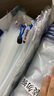 晨光(M&G)文具A4网格拉链袋 PVC文件袋 普惠型资料袋学生试卷收纳文件整理收纳袋 10个装颜色随机ADMN4282 实拍图